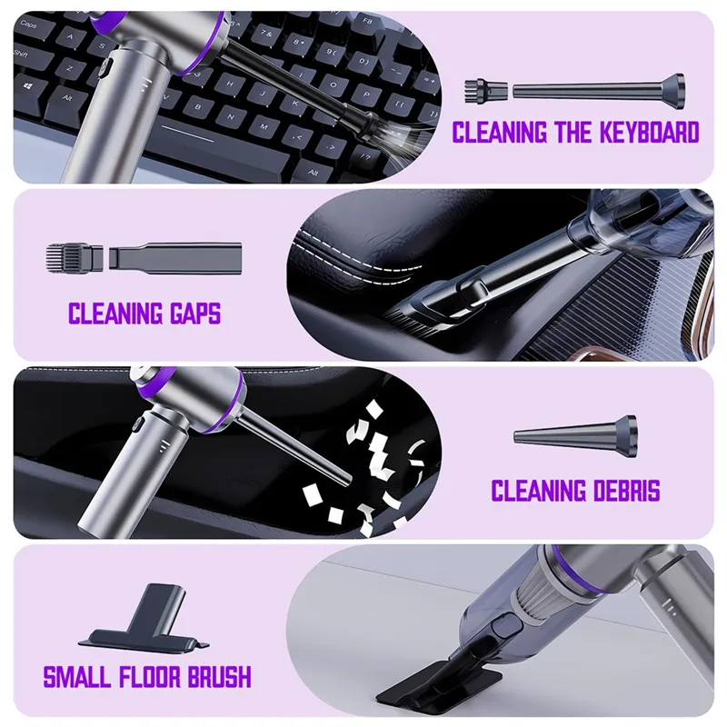 Tekly 9-in-1 Portable Vacuum & Blower — Vacuum, Blow, Inflate, Pump & More for Every Scenario
