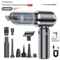 Tekly 9-in-1 Portable Vacuum & Blower — Vacuum, Blow, Inflate, Pump & More for Every Scenario