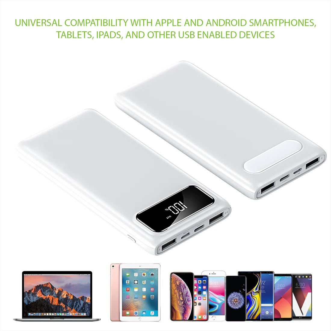 10000mAh Portable Charger Power Bank